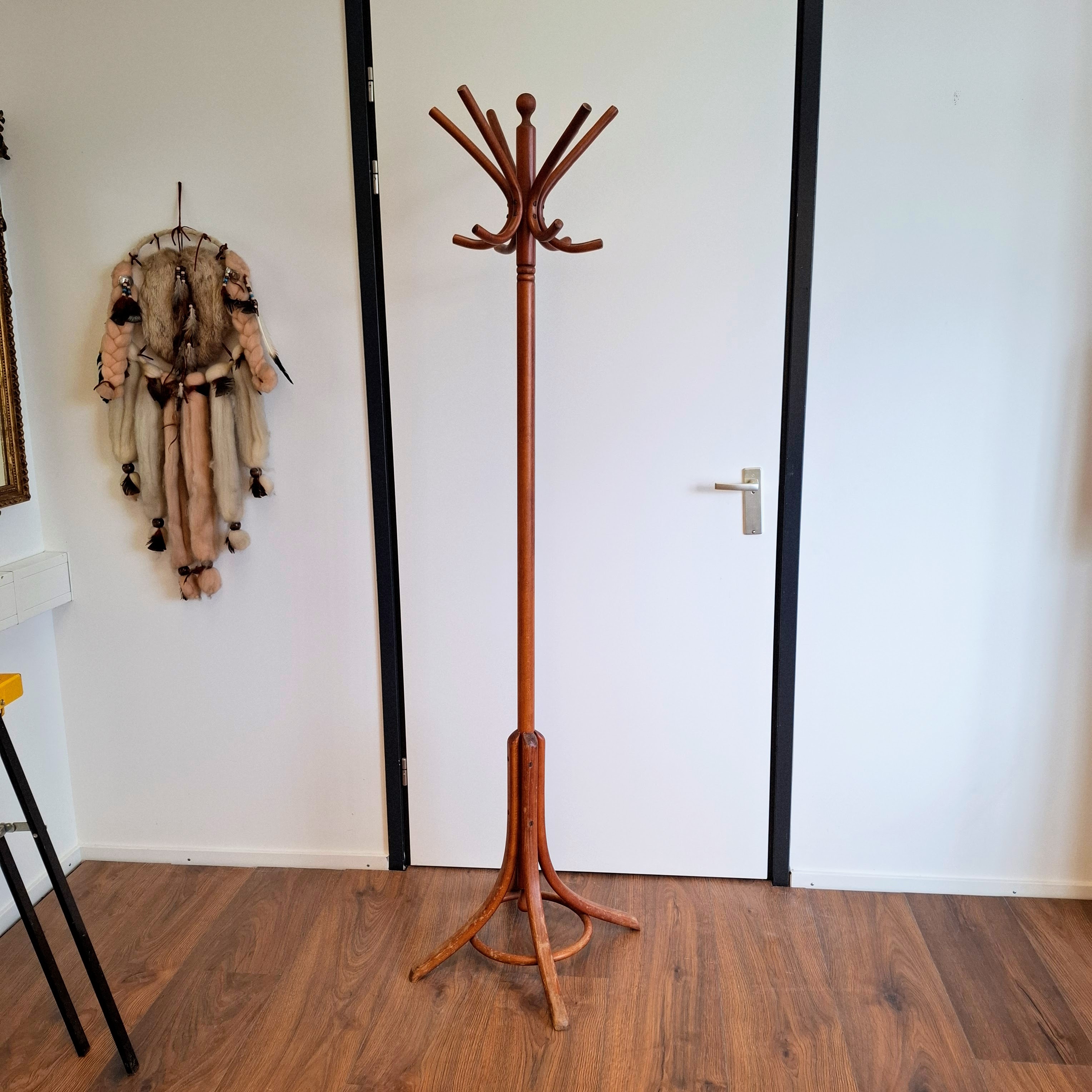 Houten Staande Kapstok - Jaren 60