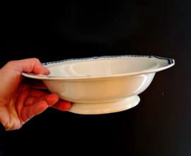 Vintage Schaal op Voet - Kom - Serveren