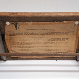 Antieke Schaatsen Slijper met Slijpsteen