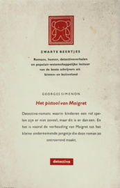 ZB0465/1 - Georges Simenon - Het pistool van Maigret
