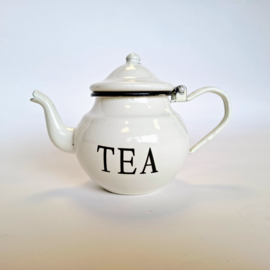 Emaille Theepotje - TEA