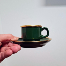 Walküre Espresso Kop en Schotel 2 stuks