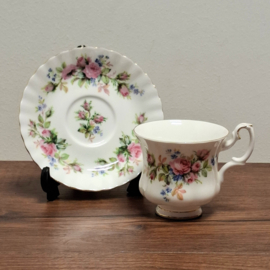 Royal Albert - Moss Rose - Dames Kop & Schotel