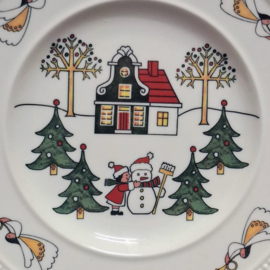 Wedgwood Windsor Christmas - Gebakbordje - Ø 18 cm