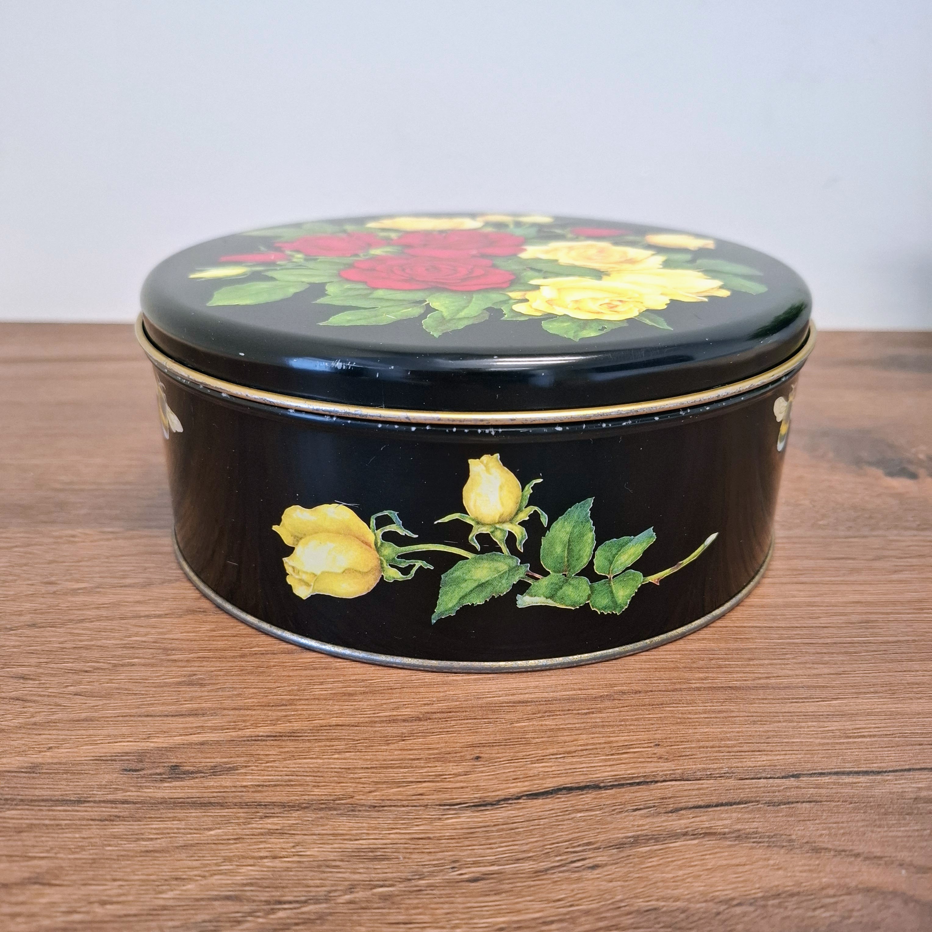 Koektrommel - Blik - IRA Denmark - Bloemen