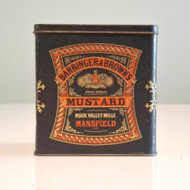 Vintage Blik / Mosterd – Barringer & Brown’s Mustard – made in England