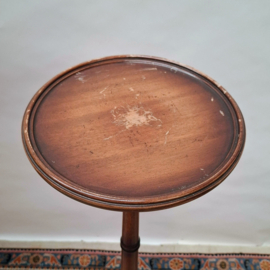 Antiek Engelse Mahoniehouten Plantentafel - Torchère