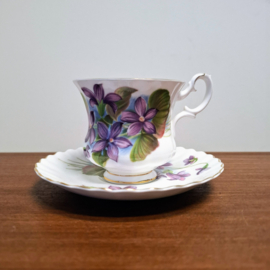 Royal Albert - Purple Violet - Kop en Schotel