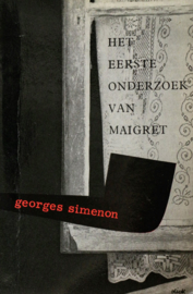 ZB0580/5 - Georges Simenon - Het eerste onderzoek van Maigret