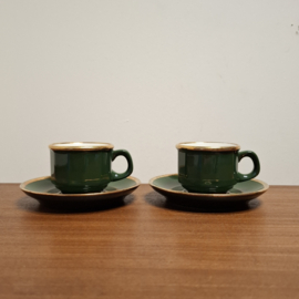 Walküre Espresso Kop en Schotel 2 stuks