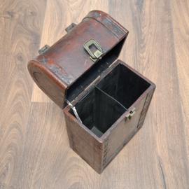 Wijnkistje / Koffertje voor 2 flessen wijn