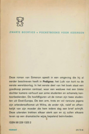 ZB1325/1 - Georges Simenon - Ongestrafte misdaad