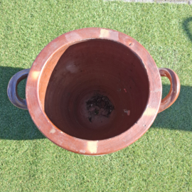 Bruine Gres Pot - Bloempot - Keulse Pot H 42 cm