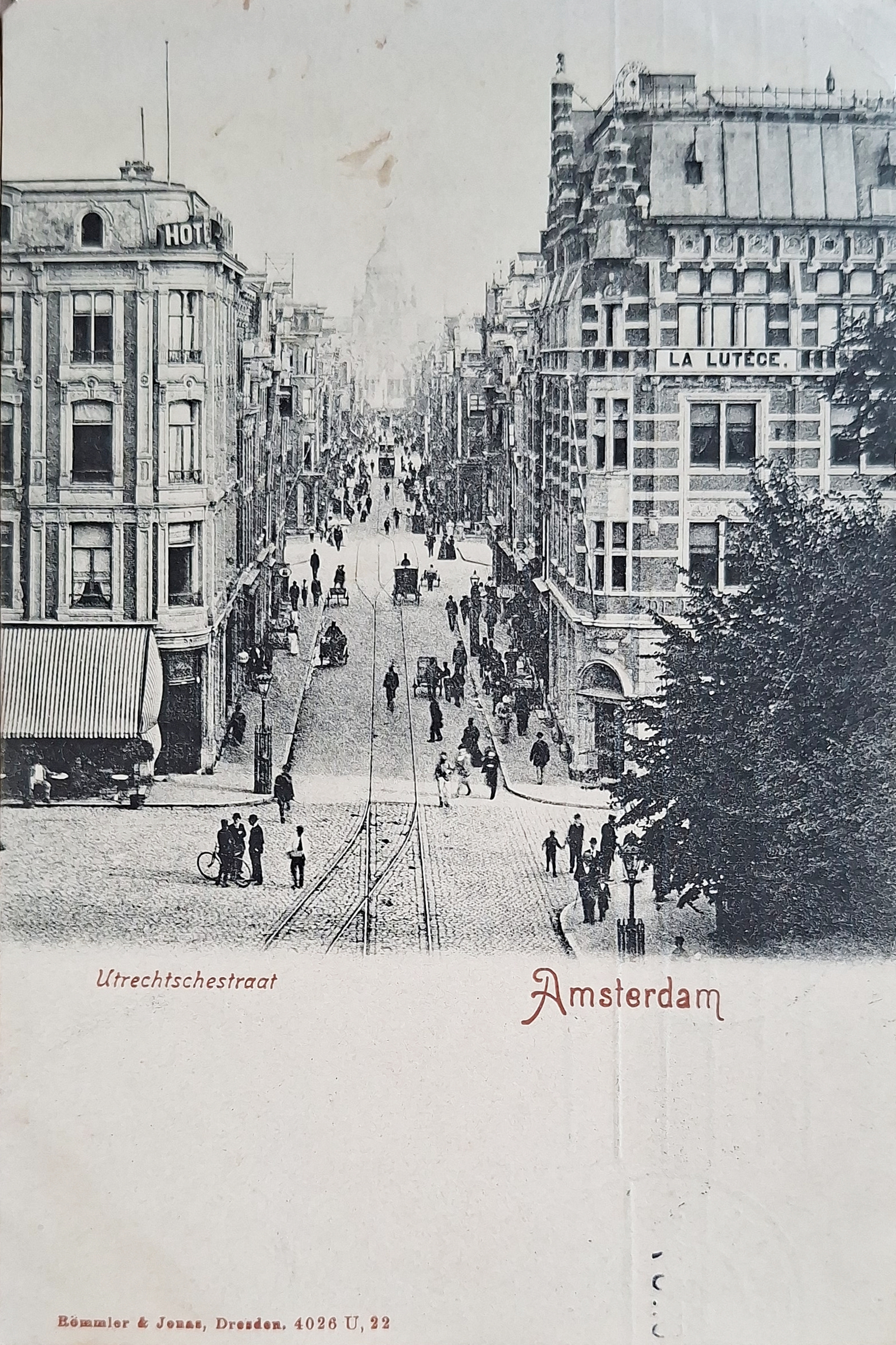 Amsterdam - Utrechtschestraat - 1907