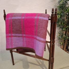 Vintage Deken Paars - Roze - 200 cm x 150 cm