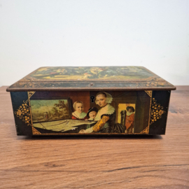 Antiek Snoepblik - Van Melle