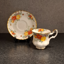 Royal Albert - Pacific Rose dames  - Kop en Schotel