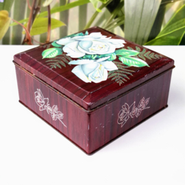 Vintage Blik - Rozen / Bloemen