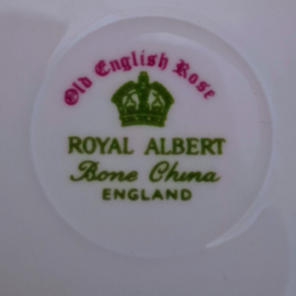 Royal Albert - Old English Rose - Heren Kop & Schotel