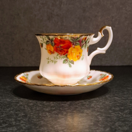 Royal Albert - Pacific Rose dames  - Kop en Schotel