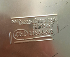 Driessen Cacao & Chocolaad Fabrieken - Carro Blik - Made in Breda