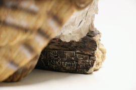 Uil van Polystone H 15 cm