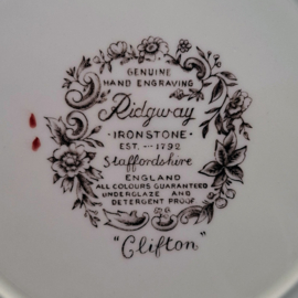 Vintage Bord - Ridgway “Clifton” Multicolour