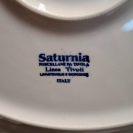 Porseleinen Onderbord of Serveerbord - Saturnia Italy