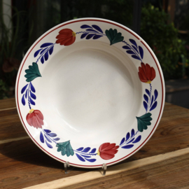 Oud Boerenbont - Diep Bord 24 cm - Society Ceramique 438