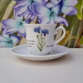 Kop en Schotel - Libelle - Korenbloem