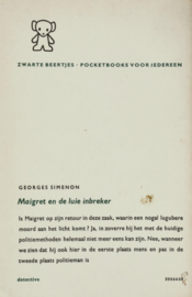 ZB0518/5 - Georges Simenon - Maigret en de luie inbreker