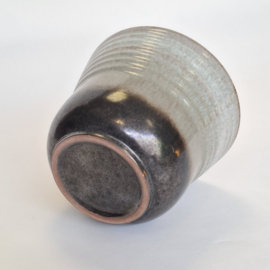Bloempot Bruin / Grijs - Ø 17,5 x H 14 cm