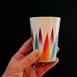 2 Bekers / Mokken / Vaasjes - Victoria China Czechoslovakia