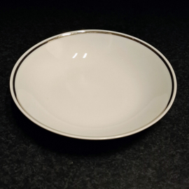 Mosa Maastricht Diep Bord Ø 19,5 cm – Zilver Randje