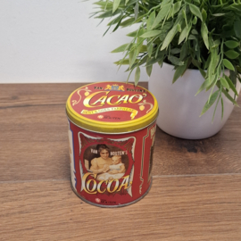 van Houten - Vintage Cacao Blikje - Vol