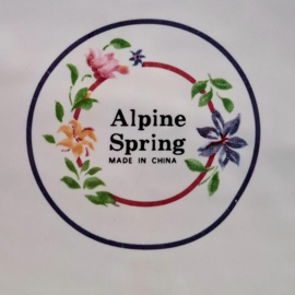 Alpine Spring  – Ovaal Bord