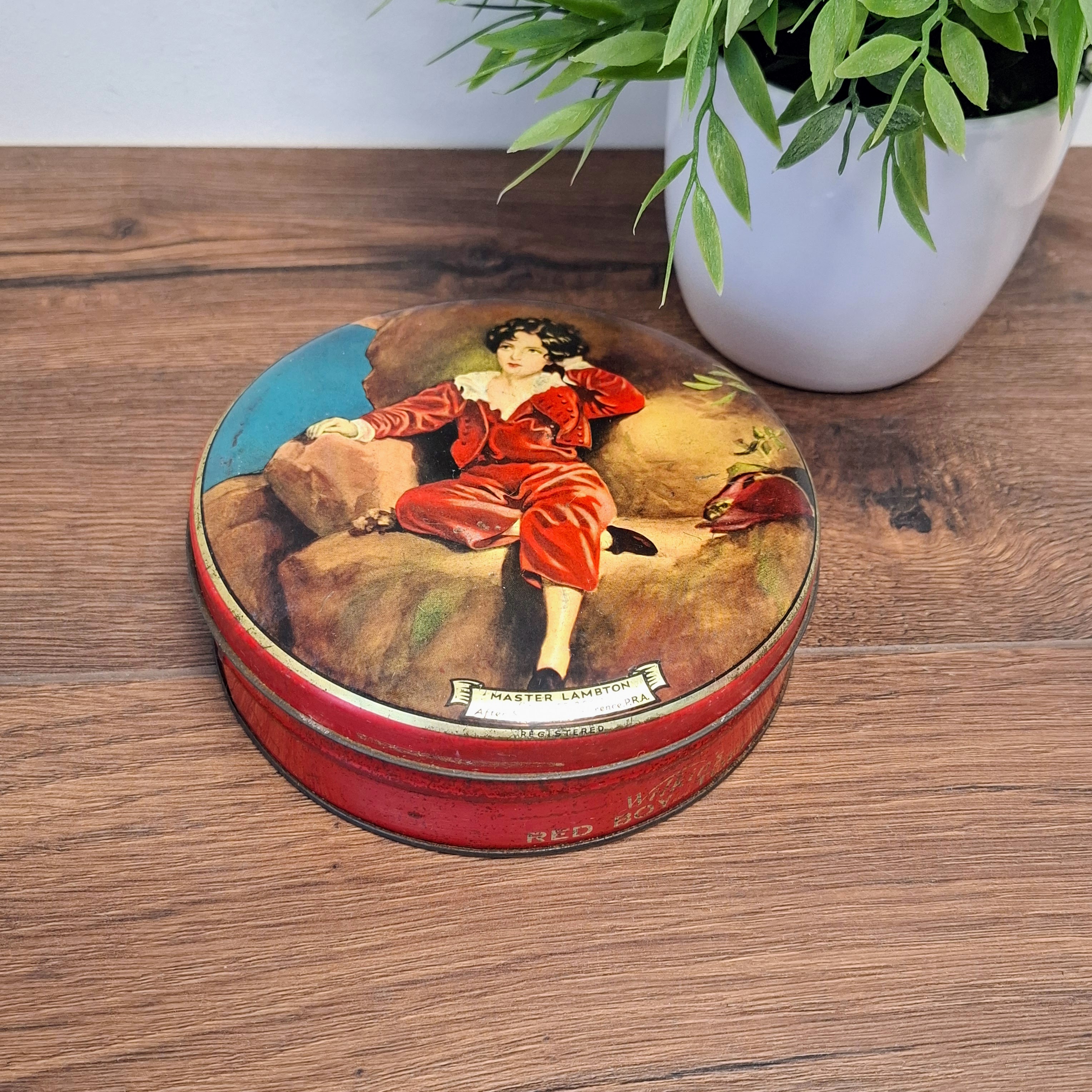 Wilkin's red boy Toffee - Master Lambton - Rond Blik