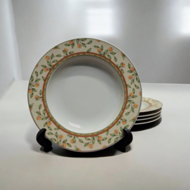 Art Design Koffietijd  5x Diepe Borden