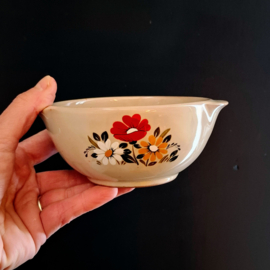 Vintage Winterling Kom / Schaaltje / Soepkom  Ø 12 cm - Bloemen en Hartjes