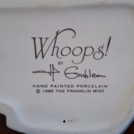 Whoops Pinguin - Michelle Emblem - The Franklin Mint - 1985