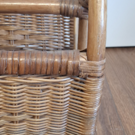 Lektuurmand - Tijdschriftenrek - Rotan