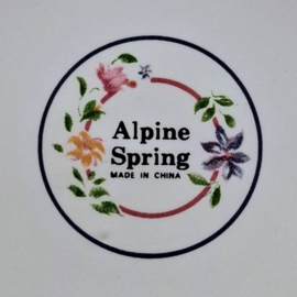 Alpine Spring – Diep Bord – 4 Stuks