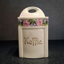 Antieke Voorraadpot Koffie - Art Deco