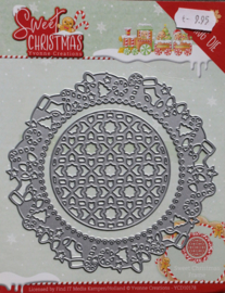 Cutting Die - Snijmal - Yvonne Creations - Sweet Christmas - Sweet Christmas Frame