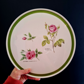 Hutschenreuther Redoute Rose taartschaal - Bord