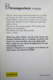 ZB0456/4 - Georges Simenon - Brief aan mijn rechter