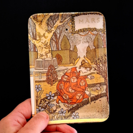 Klein Dienblad Art Deco - Mars - Mabel Italy - Eugène Grasset
