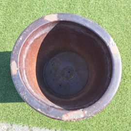 Grote Vintage Steengoed Gres Pot - Teeuwen 30 Liter - H 42 cm