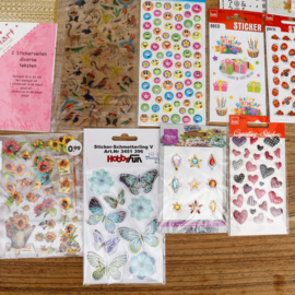Stickers - Ruim 20 vellen
