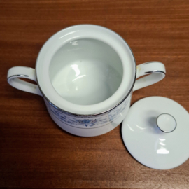 Suikerpot met Deksel - Noritake Blue Hill